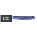 Luxator L3C, 3mm Curved blade, Black, Directa