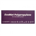 EvoMat Polypropylene 12 fire sutura polipropilen 3/0 cu ac 18cm