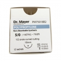 EvoMat Polypropylene 12 fire sutura polipropilen 5/0 cu ac 20cm ½ Dr.Mayer
