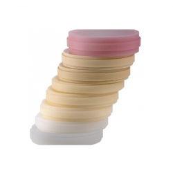 Disc PMMA Pure White 98x16mm Bilkim