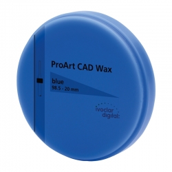 ProArt CAD DISC Wax blue 98.5-12mm/1 Ivoclar Digital