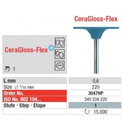 Polipant Ceramica CeraGloss Flex HP Montat - Pasul 1: Albastru