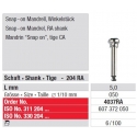 Mandrels "Snap on", for Prophylaxis Cups RA 037 - 6 pieces