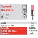Prophylaxis Polishers Screw-In Brushlets Soft - 100 pcs.