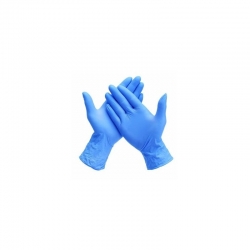 Examination Gloves powder free Navy Nitrile, size S